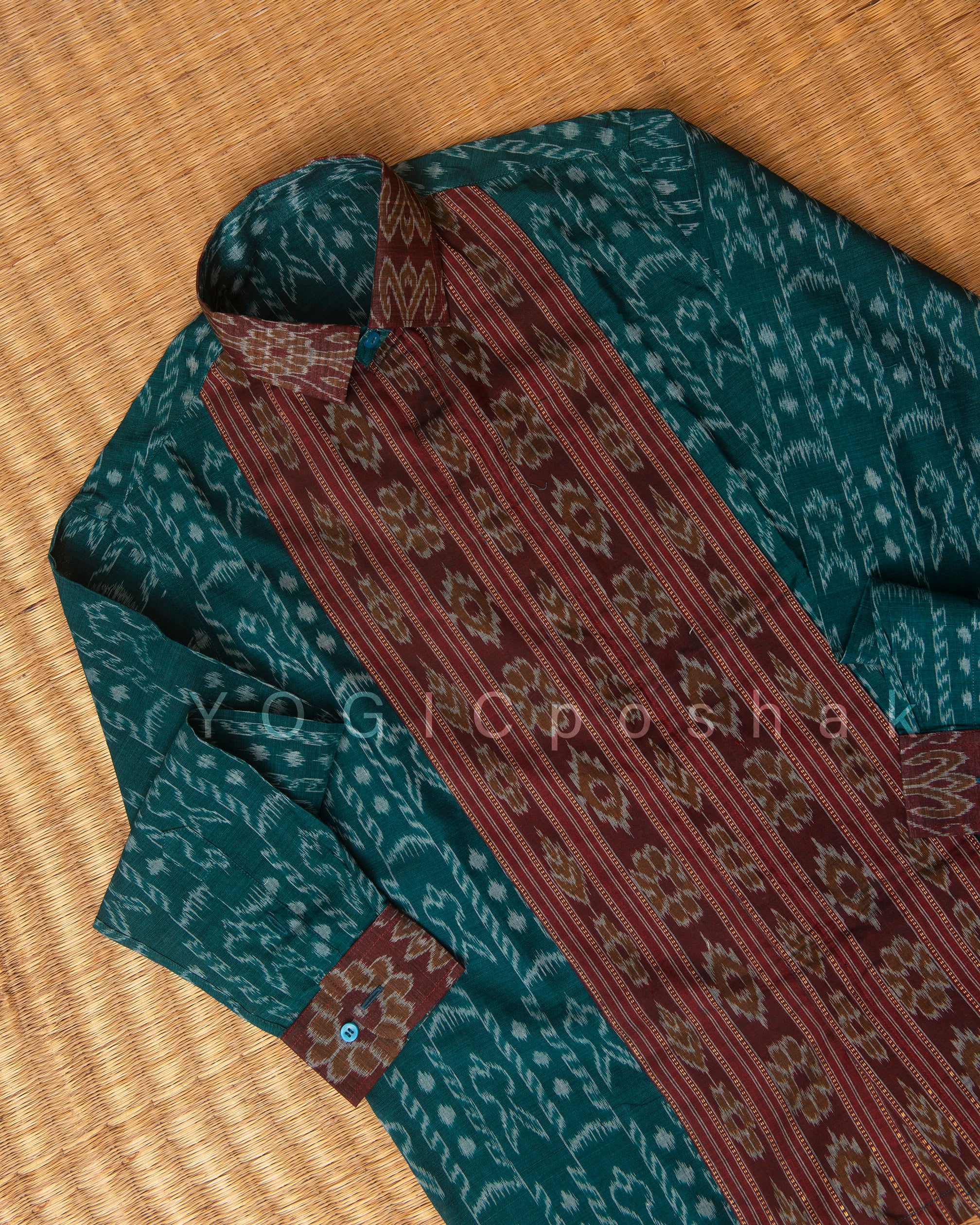 Odisha Ikat Shirt | Fine Handloomed Cotton | Made to measure