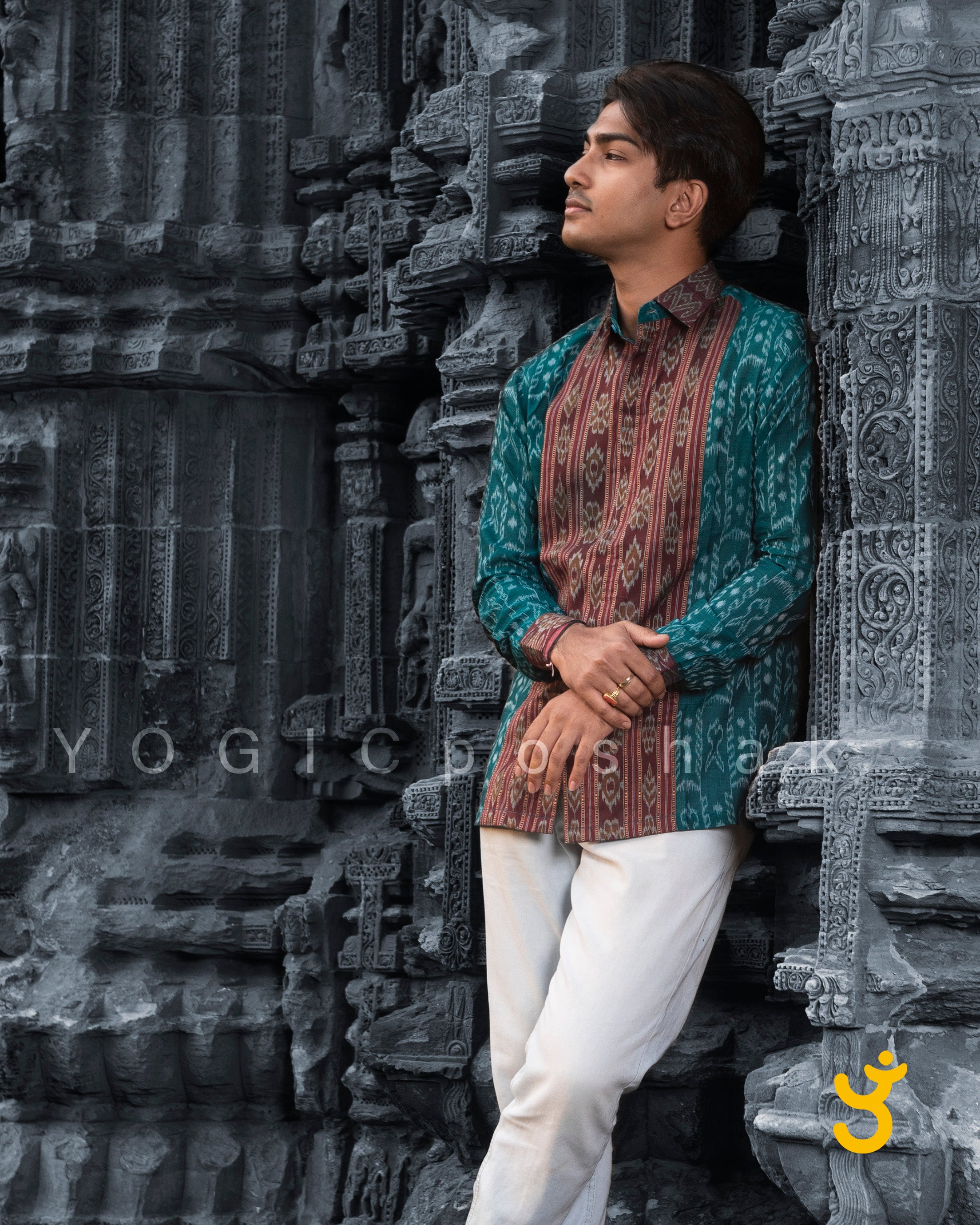Odisha Ikat Shirt | Fine Handloomed Cotton | Made to measure