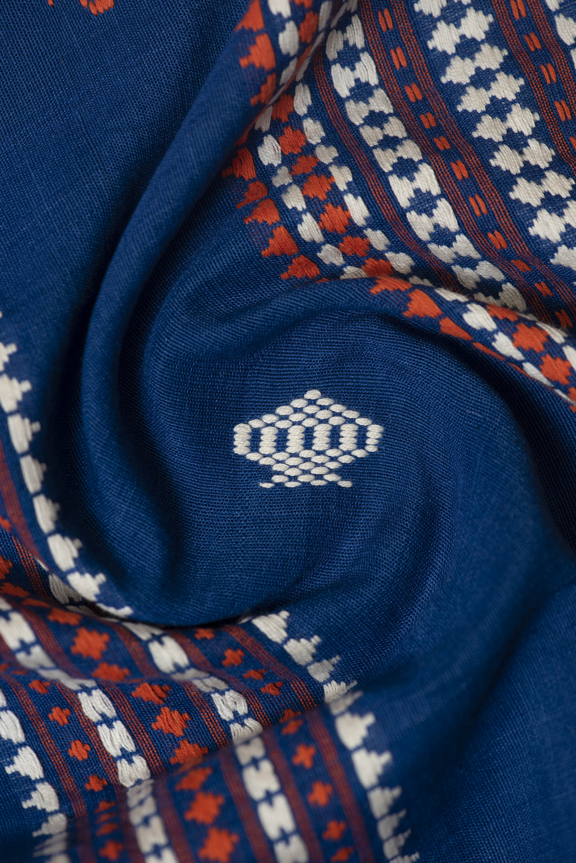 Kotpad handloom cotton saree | natural dyed | indigo